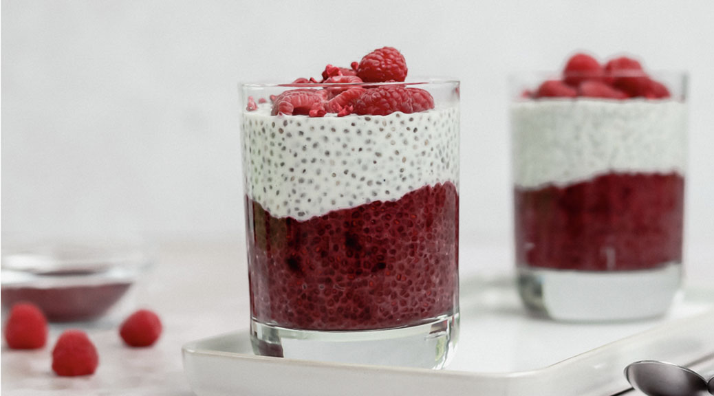 Chia raspberry pudding - True Health magazine